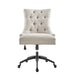 EEI-4572-BLK-BEI Decor/Furniture & Rugs/Chairs