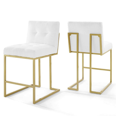 Product Image: EEI-4154-GLD-WHI Decor/Furniture & Rugs/Counter Bar & Table Stools