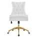 EEI-4571-GLD-WHI Decor/Furniture & Rugs/Chairs