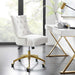 EEI-4571-GLD-WHI Decor/Furniture & Rugs/Chairs