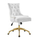 EEI-4571-GLD-WHI Decor/Furniture & Rugs/Chairs