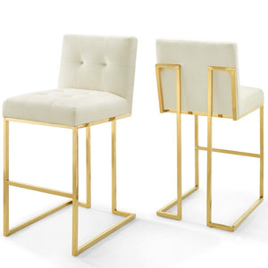 EEI-4158-GLD-IVO Decor/Furniture & Rugs/Counter Bar & Table Stools