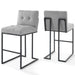 EEI-4159-BLK-LGR Decor/Furniture & Rugs/Counter Bar & Table Stools