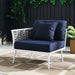 EEI-5565-WHI-NAV Outdoor/Patio Furniture/Outdoor Chairs