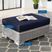 EEI-4839-LGR-NAV Outdoor/Patio Furniture/Outdoor Ottomans