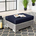 EEI-4839-LGR-NAV Outdoor/Patio Furniture/Outdoor Ottomans