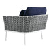 EEI-5566-WHI-NAV Outdoor/Patio Furniture/Outdoor Chairs