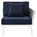 EEI-5566-WHI-NAV Outdoor/Patio Furniture/Outdoor Chairs
