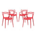 EEI-2348-RED-SET Decor/Furniture & Rugs/Chairs