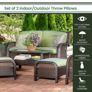HANTPGSTR-GRN-2 Outdoor/Outdoor Accessories/Outdoor Pillows