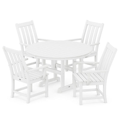 Product Image: PWS651-1-WH Outdoor/Patio Furniture/Patio Dining Sets