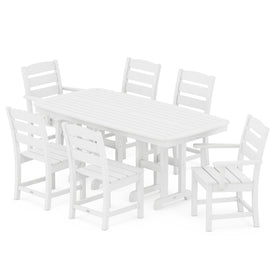 Lakeside Seven-Piece Dining Set - White