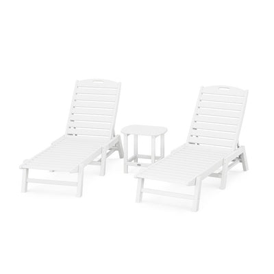 Product Image: PWS720-1-WH Outdoor/Patio Furniture/Outdoor Chaise Lounges
