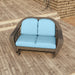 24" L x 22" W x 5" D Seat Cushions and 22" W x 20" H x 5" D Back Cushions Deep Seating Set (2 Sets) - Cast Horizon
