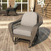 24" L x 22" W x 5" D Seat Cushion and 22" W x 20" H x 5" D Back Cushion Deep Seating Set - Cast Ash