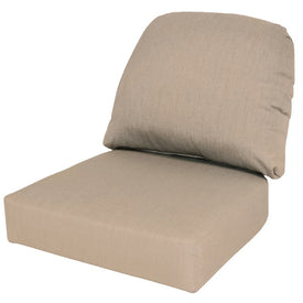 24" L x 22" W x 5" D Seat Cushion and 22" W x 20" H x 5" D Back Cushion Deep Seating Set - Cast Ash