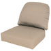 24" L x 22" W x 5" D Seat Cushion and 22" W x 20" H x 5" D Back Cushion Deep Seating Set - Cast Ash