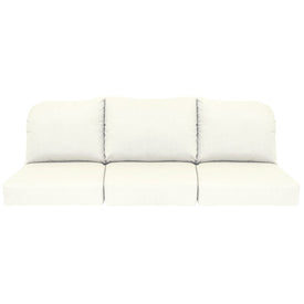 24" L x 22" W x 5" D Seat Cushions and 22" W x 20" H x 5" D Back Cushions Deep Seating Set (3 Sets) - Canvas Canvas