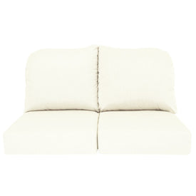 24" L x 22" W x 5" D Seat Cushions and 22" W x 20" H x 5" D Back Cushions Deep Seating Set (2 Sets) - Canvas Natural