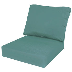 24" L x 22" W x 5" D Seat Cushion and 22" W x 20" H x 5" D Back Cushion Deep Seating Set - Cast Breeze