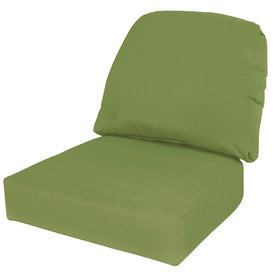 24" L x 22" W x 5" D Seat Cushion and 22" W x 20" H x 5" D Back Cushion Deep Seating Set - Spectrum Cilantro