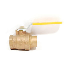 Ball Valve T-1007 3/4 Inch Female x Sweat Forged Brass Full Port Lever