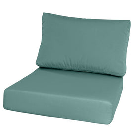 28.5" L x 28.5" W x 5" D Seat Cushion and 28.5" W x 17.5" H x 5" D Back Cushion Deep Seating Set - Cast Breeze