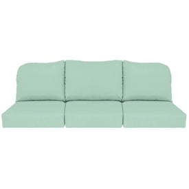 24" L x 22" W x 5" D Seat Cushions and 22" W x 20" H x 5" D Back Cushions Deep Seating Set (3 Sets) - Canvas Spa