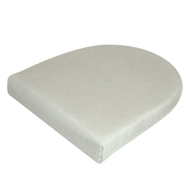 18" L x 18" W x 3" D Dining Chair/Seat Pad Cushion - Canvas Granite