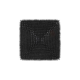 Portside Black Wood Wall Panel