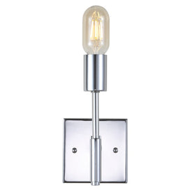 Turing Single-Light Wall Sconce - Chrome