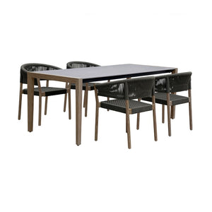 SETFLDILT5DOCH Outdoor/Patio Furniture/Patio Dining Sets