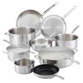 TK Insignia Eleven-Piece Stainless Steel Cookware Set