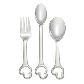 Duckling Three-Piece Fine Flatware Baby Set