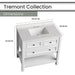 HANVN0107-36-1WH Bathroom/Vanities/Single Vanity Cabinets with Tops