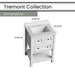HANVN0107-24-1WH Bathroom/Vanities/Single Vanity Cabinets with Tops