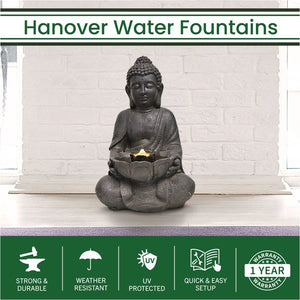 HAN021BUDDHA-01 Outdoor/Lawn & Garden/Outdoor Water Fountains
