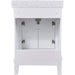 HANVN0105-24-0WH Bathroom/Vanities/Single Vanity Cabinets with Tops