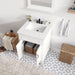 HANVN0105-24-0WH Bathroom/Vanities/Single Vanity Cabinets with Tops