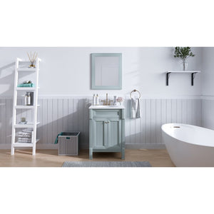HANVN0106-24-0BL Bathroom/Vanities/Single Vanity Cabinets with Tops