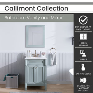 HANVN0106-24-0BL Bathroom/Vanities/Single Vanity Cabinets with Tops