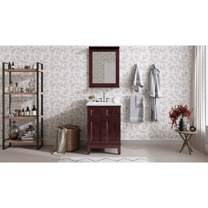 HANVN0103-24-0BR Bathroom/Vanities/Single Vanity Cabinets with Tops