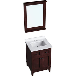 HANVN0103-24-0BR Bathroom/Vanities/Single Vanity Cabinets with Tops