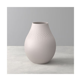 Manufacture Collier Beige Tall Perle Vase