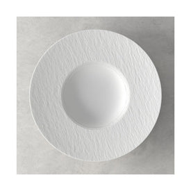 Manufacture Rock Blanc Pasta Plate