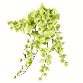 28" Light Green Ivy Hanging Bushes 2-Pack