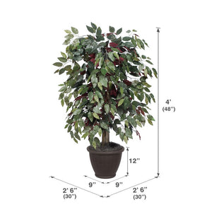 TBU0340-RB Decor/Faux Florals/Plants & Trees