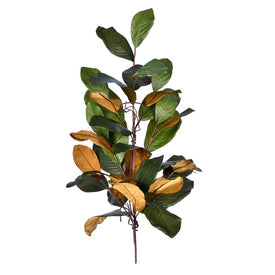 32" Artificial Green Magnolia Swag
