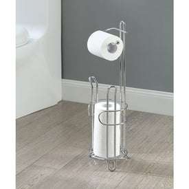 Freestanding Toilet Paper Holder - Chrome