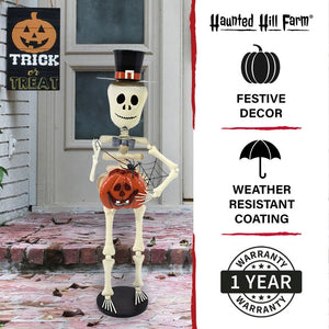 HHMTSKEL033-0WH Holiday/Halloween/Halloween Outdoor Decor